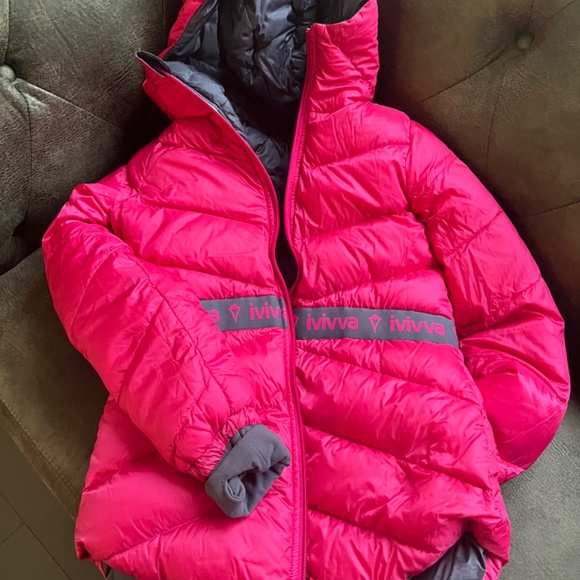 Ivivva fall/winter jacket reversible - Picture 3 of 4